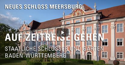 Startbildschirm des Filmes "Zeitreise mit Michael Hörrmann: Neues Schloss Meersburg"