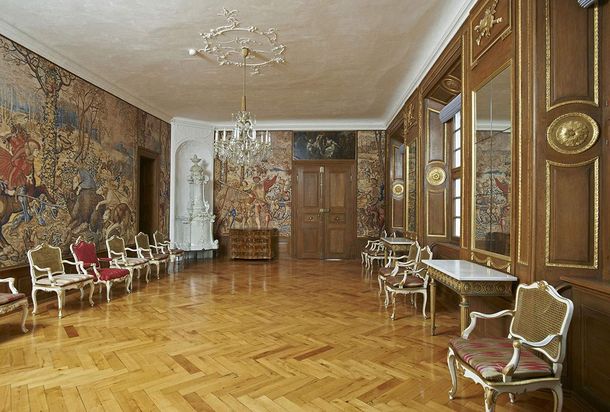 Meersburg New Palace, the audience chamber