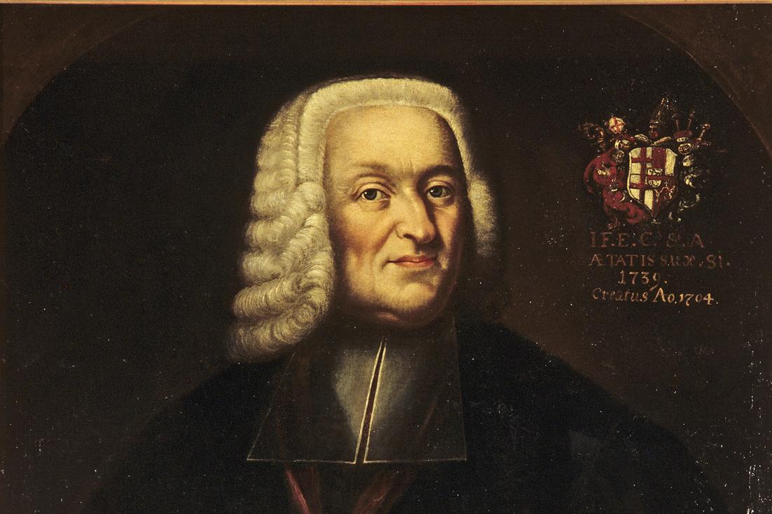 Portrait of Prince-Bishop Johann Franz Schenk von Stauffenberg, 1739, oil on canvas