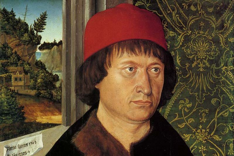 Hugo von Hohenlandenberg, zeitgenössisches Porträt, Öl auf Leinwand