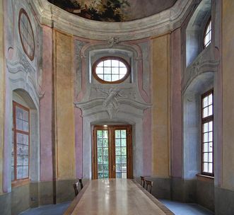 New Meersburg Palace, Interior of the pavilion