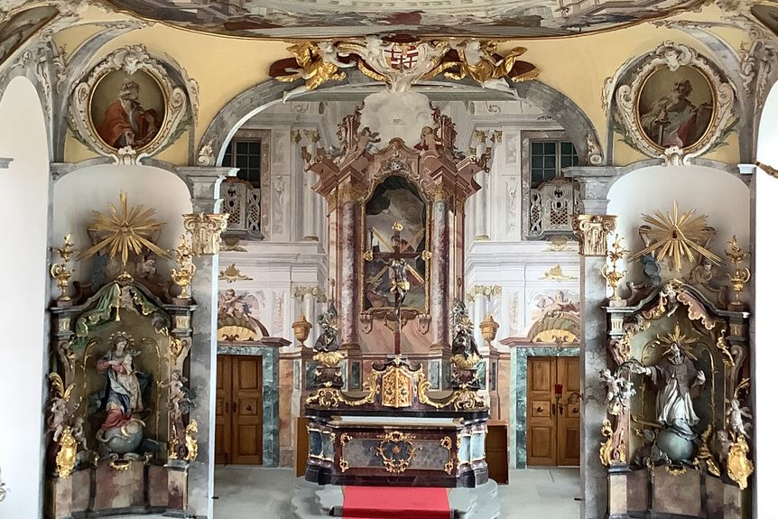 Seminarkapelle Karl Borromäus, Innenansicht