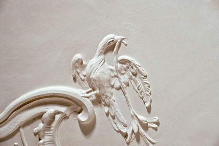 Meersburg New Palace, Detailed view of a relief