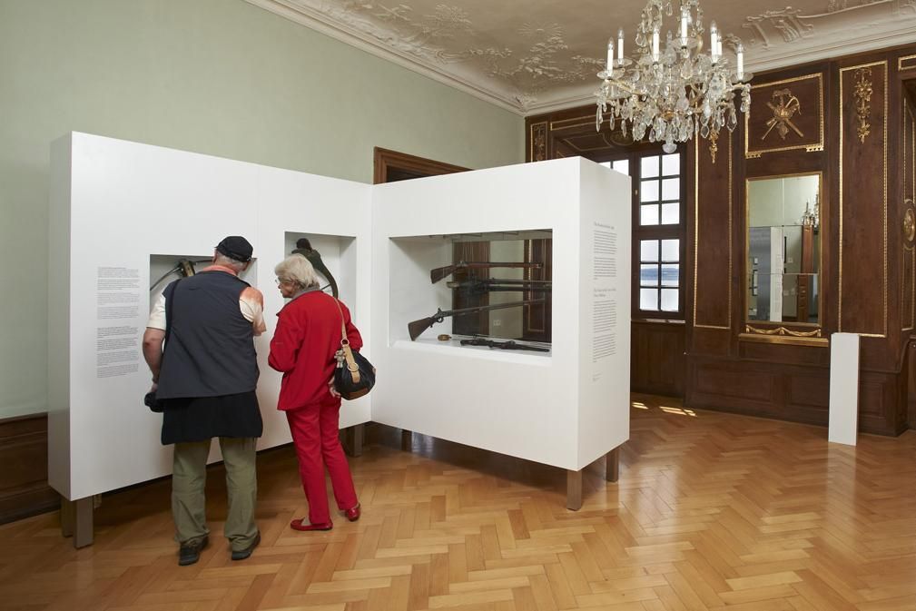 Hunting room, Meersburg New Palace