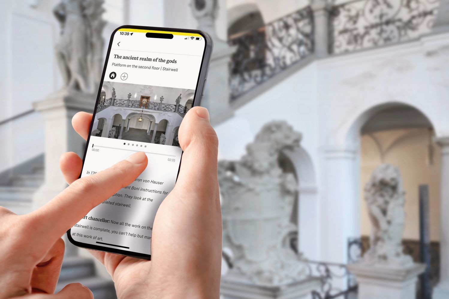 Photo: points Gesellschaft für digitale Informationssysteme mbH Meersburg New Palace, Monument BW app