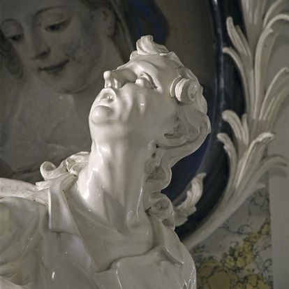 Altar figure of John in the palace church, Meersburg New Palace