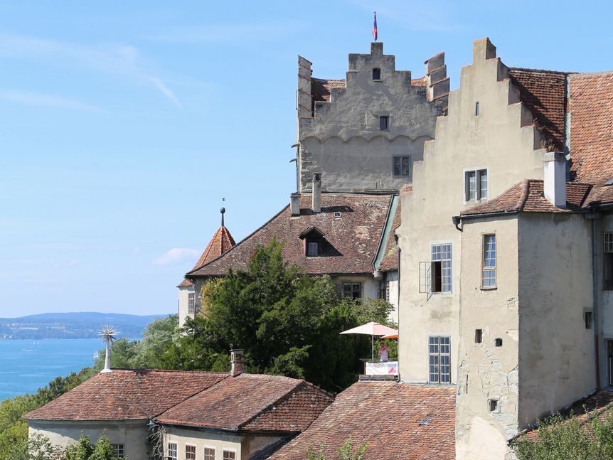 Burg Meersburg, Außenansicht