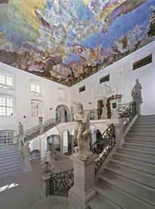 Neues Schloss Meersburg, Innen, Eingangshalle