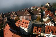 Luftaufnahme Neues Schloss Meersburg